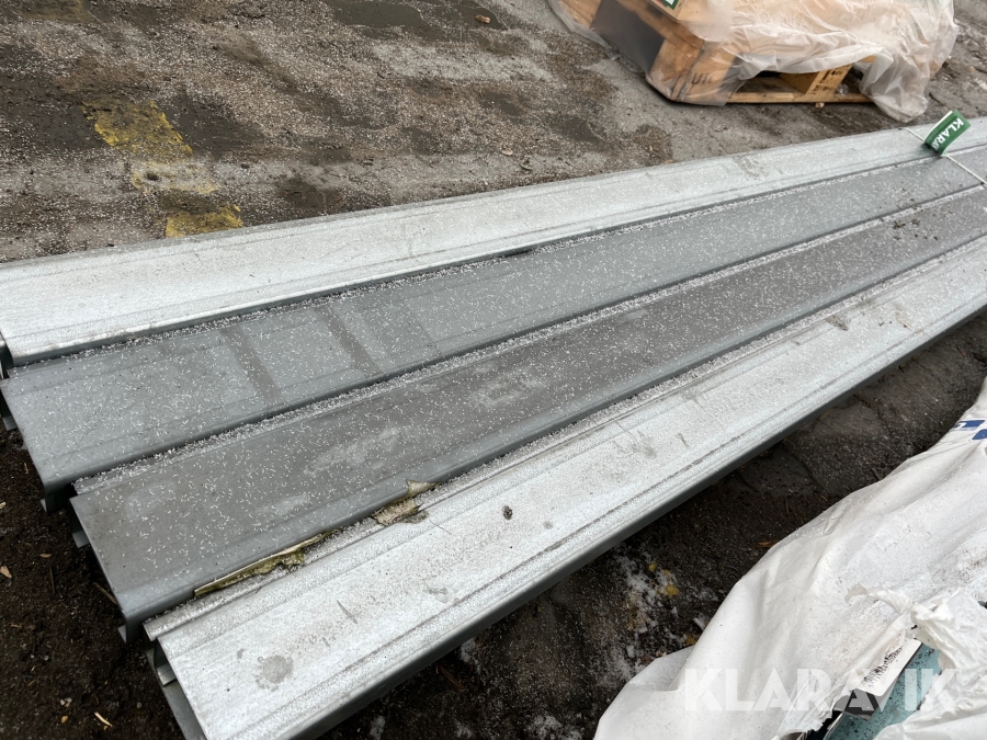 Stålprofiler  500cm 8 styk