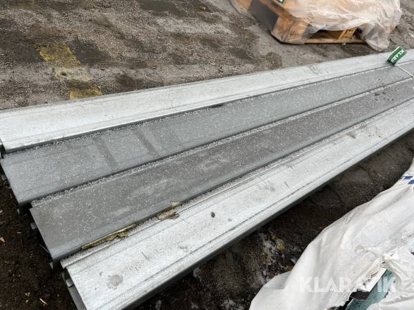 Stålprofiler  500cm 8 styk