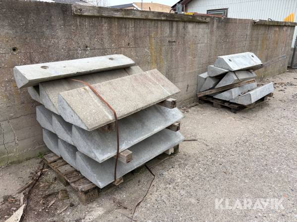 Beton trappetrin 18 stykker