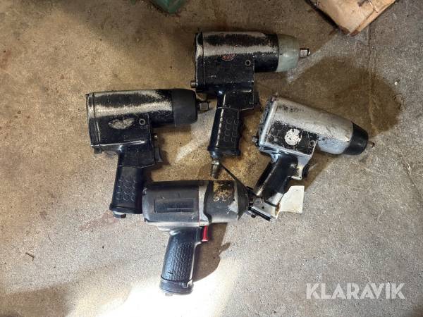 Luftnøgler blandet lot, 4 styk.