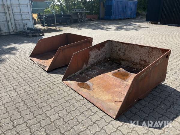 Tipkasser til truck 2 stk