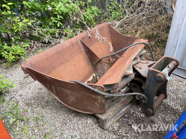 Hydraulisk kipskovl