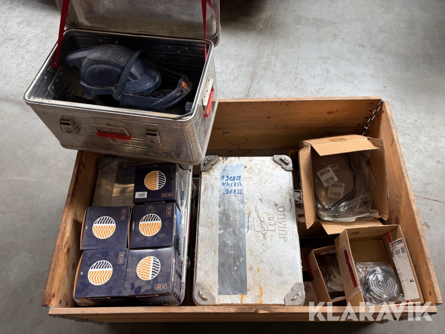 Åndedrætsværn med filtre plus filtre - 3 sæt