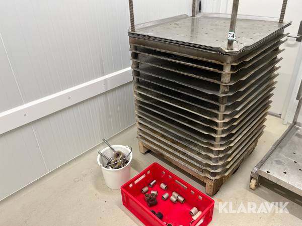 Rullepølsepresser rustfri 20lag