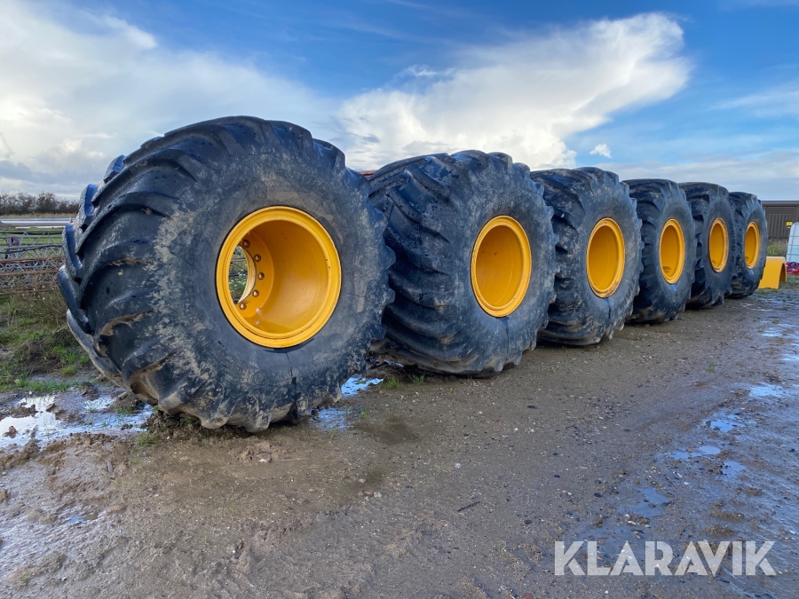 6 hjul til Dumper 1000/50 R25 Volvo A25 og A 30