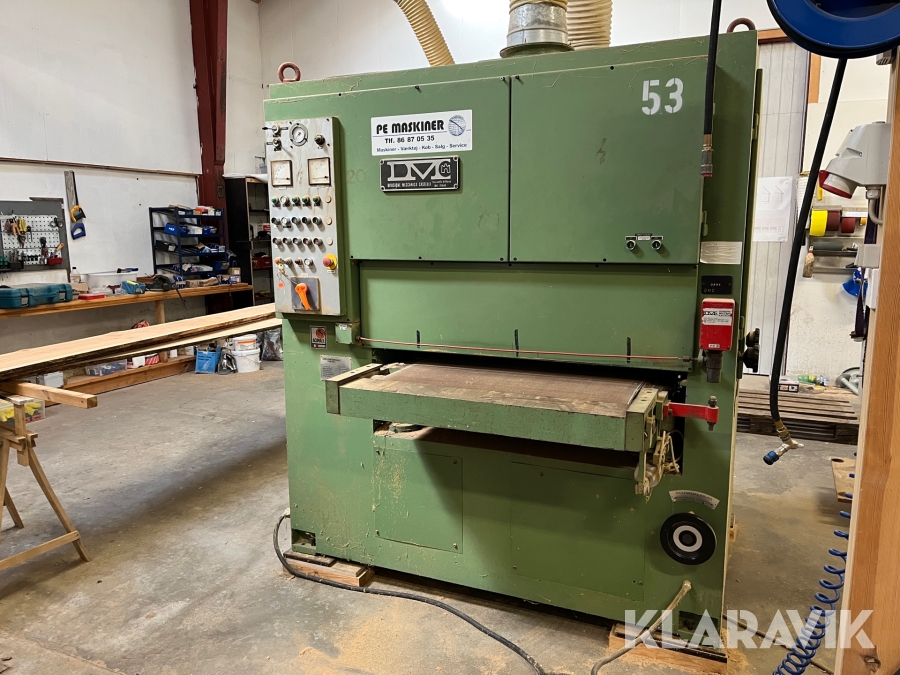 Bredbåndspudser med stort spånsug DMC L95/RP-S