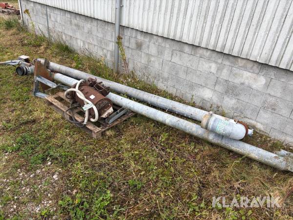 Gylledykpumpe Landia DG 65 med rør