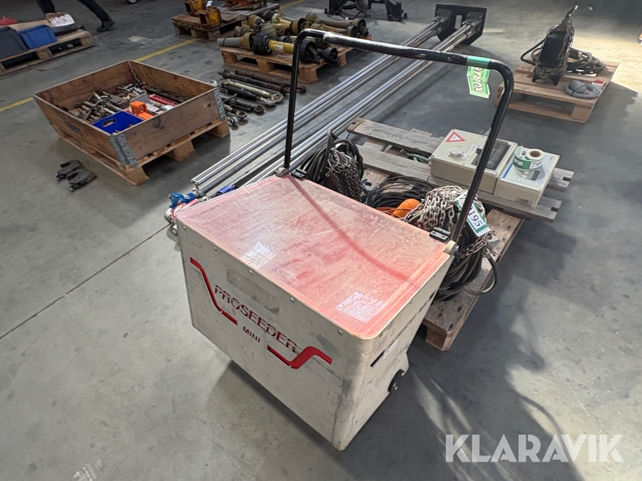 Såmaskine med tromle Proseeder Mini