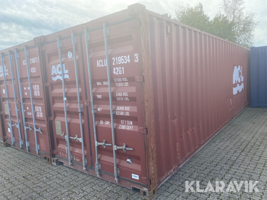 40 fods skibscontainer