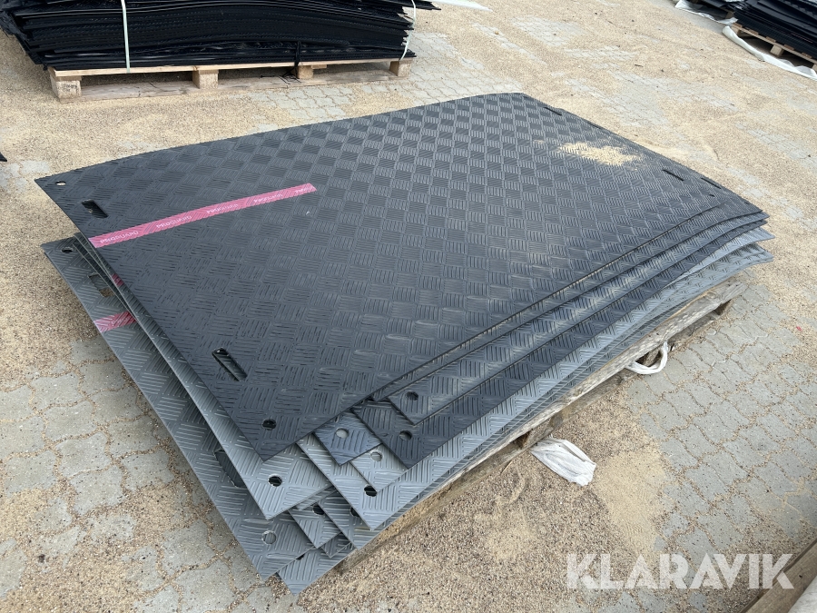 Køreplader 17 stk, 2,4meter