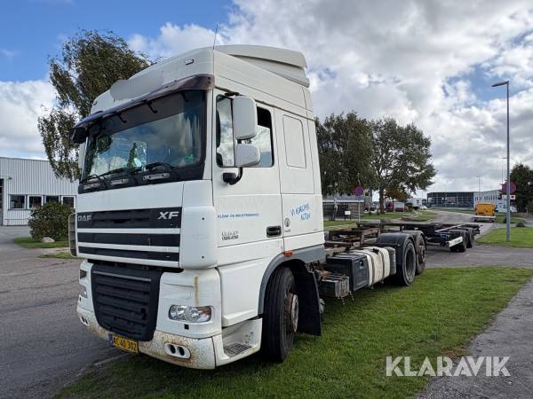 Trækker DAF FAR med Krone kærre