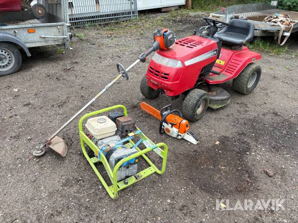 Havemaskiner Jonsered, Husqvarna, Stihl, Pramac, Stiga - 5 styk/enheder