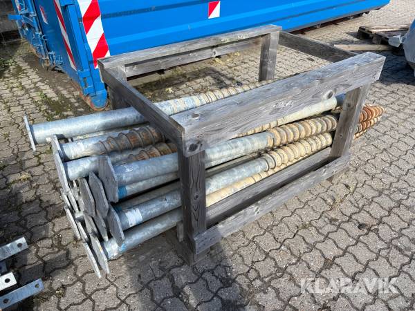 Jordskruer Krinner M76x2100-M16 - 25 styk