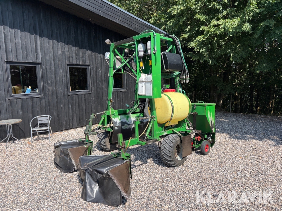 Portaltraktor Jutek, 2 rækker