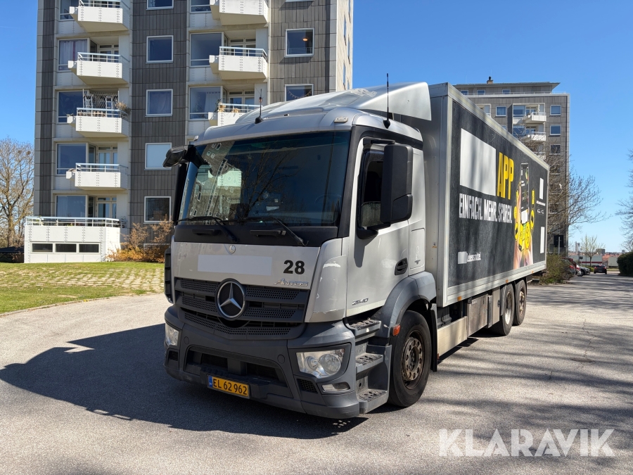 Lastbil Mercedes Benz Antos 2540 L 6x2