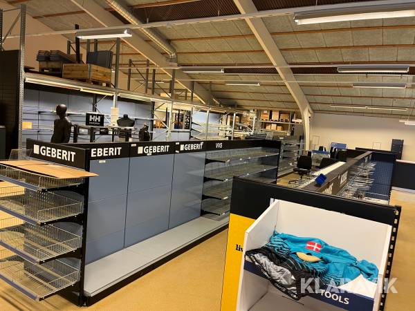 Værksteds/butik inventar