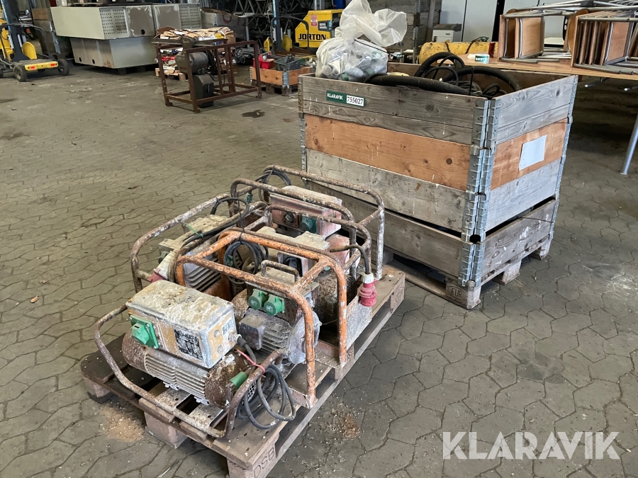 Stagvibrator + elmotorer