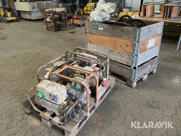 Stagvibrator + elmotorer