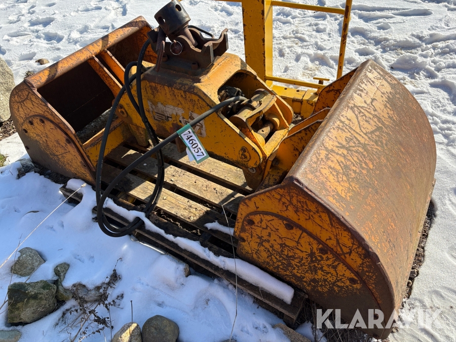 Grabklo BSV SHVA med løfteåg