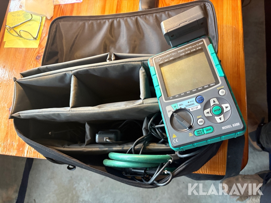 Strøm analysator Kyoritsu Model 6300