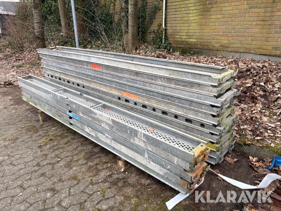 Galvaniseret dæk 15 styk