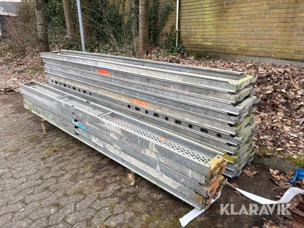 Galvaniseret dæk 15 styk