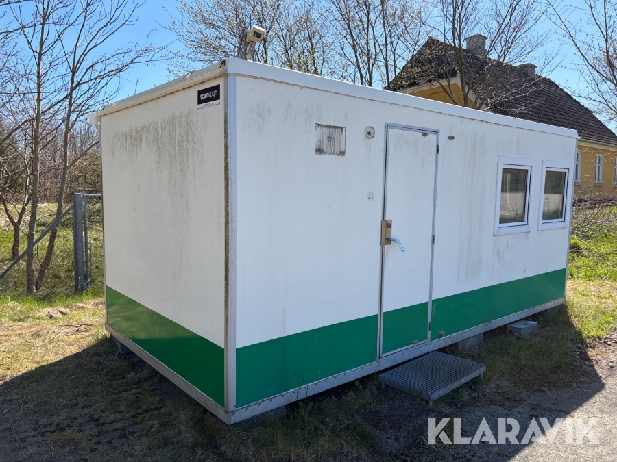 Personalemodul Scanvogn med toilet