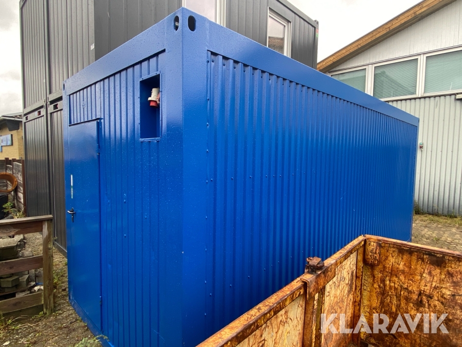 Mandskabscontainer - 20 fod