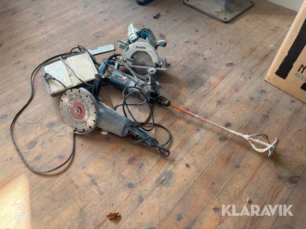 Håndværktøj Bosch Og Makita - 4 enheder