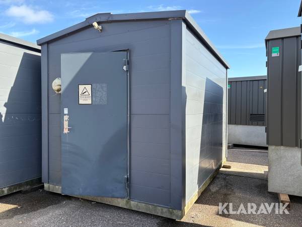 Teknikhus Siemens isoleret med 150 mm betondæk