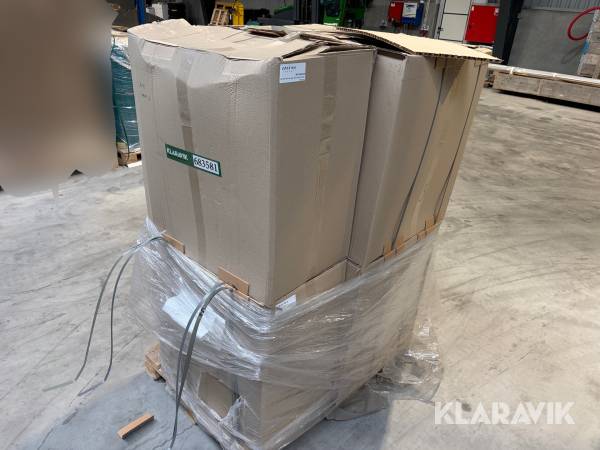 Ventilationsanlæg Buccma VUT 160 V EC - 6 styk