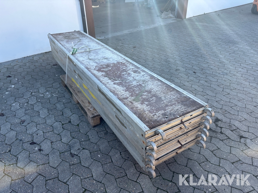 Stilladsplanker Jumbo Stillads - 6 styk af 3m