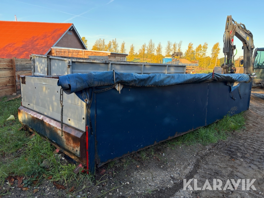 Pendellad asfalt hardox bund