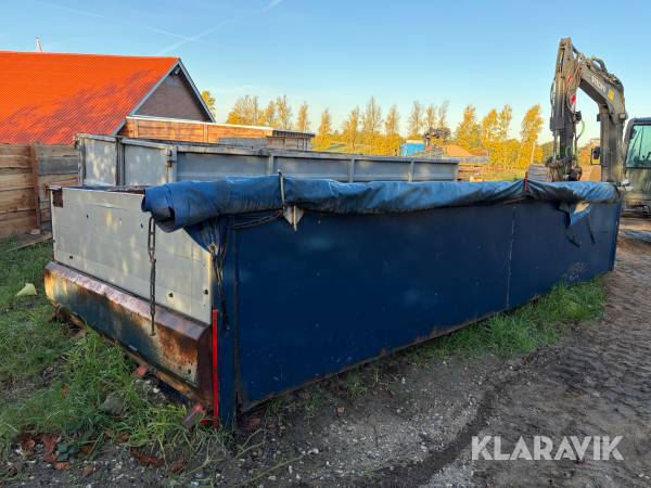 Pendellad asfalt hardox bund