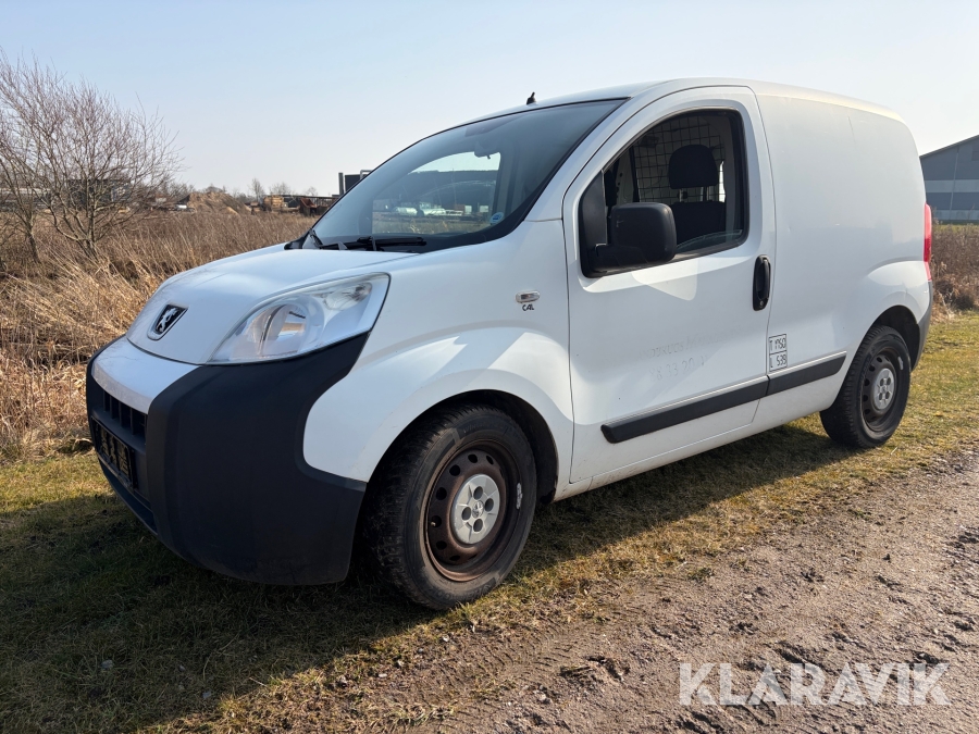 Budbil Budbil Peugeot Bipper 1,3 HDI 75 AUT, Herning, Klaravik aukt
