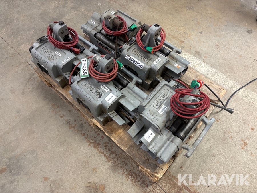 Rørskæremaskiner Ridgid 122 5 styk