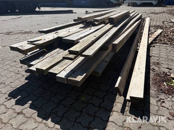Blandet parti træ cirka 40 styk