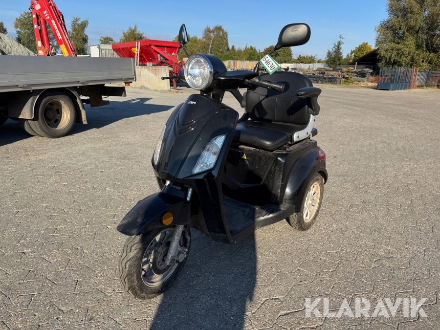 Trehjulet elscooter VGA Tres Eu5