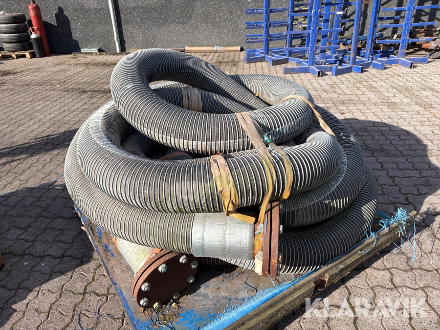 Armeret trykslange Danoil 2 styk