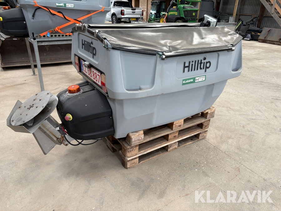 Saltspreder med styring og kabler Hilltop IceStriker 550