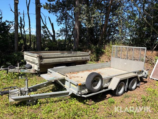 Trailer Ifor williams GP126-R Maskintrailer