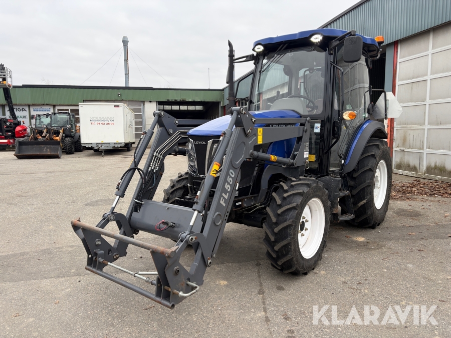 Traktor Lovol M504 med frontlæsser