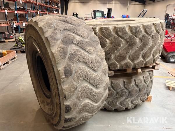 Entreprenørdæk Michelin 29.5R25 - 3 styk