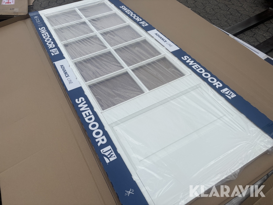 Franskdør komplet 128,6X208,9 100mm karm