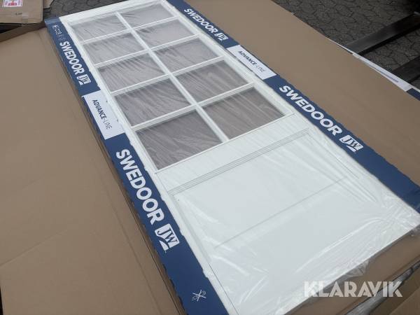 Franskdør komplet 128,6X208,9 100mm karm
