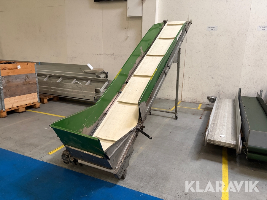 Transportbånd Rob conveyor AB 900 450