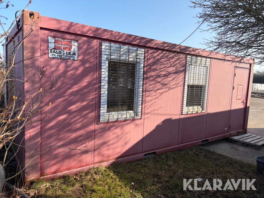 Personalemodul Dansk Container Supply 20 fod