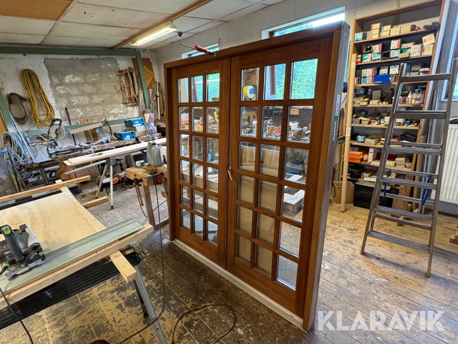 Dobbelt terrassedør