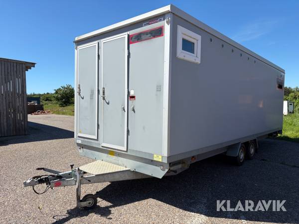 Personalevogn Eurowagon 2894-73 - 2600kg med bremser