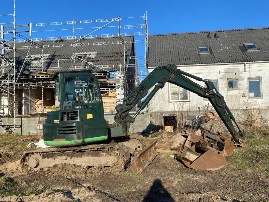 8 ton gravemaskine